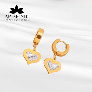 Aretes Hooguis corazon